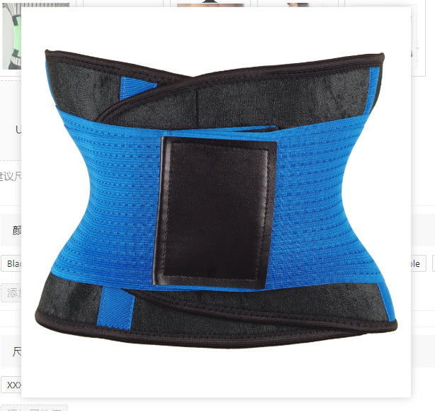 Waist Trimmer Belt – Abdominal Trainer & Body Shaper