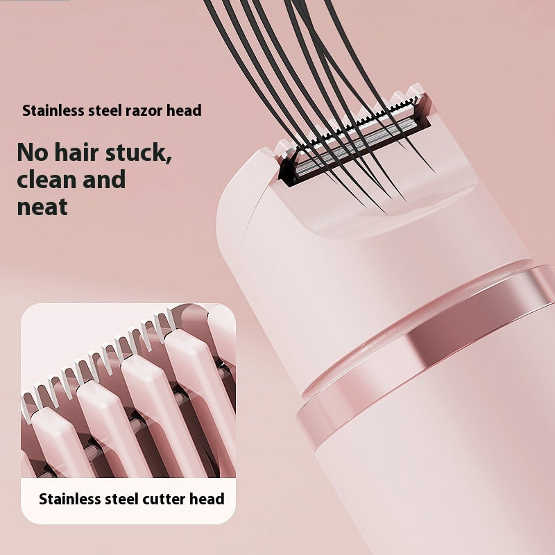 Dual-Head Electric Shaver for Women – Painless Hair Remova