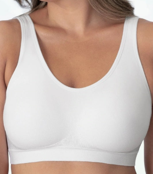 Plus-size S–3XL premium shaper bra with a smooth, bright finish.