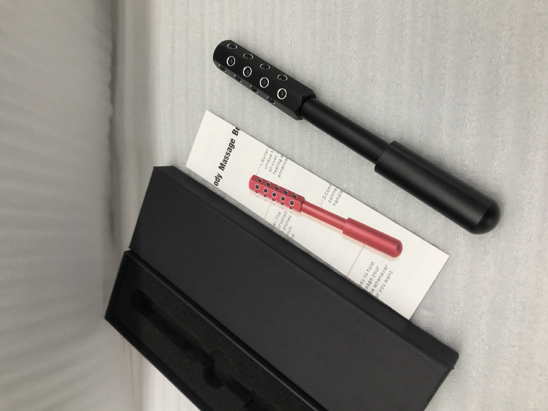 Germanium beauty stick for face lifting, anti-wrinkle massage, and skincare.