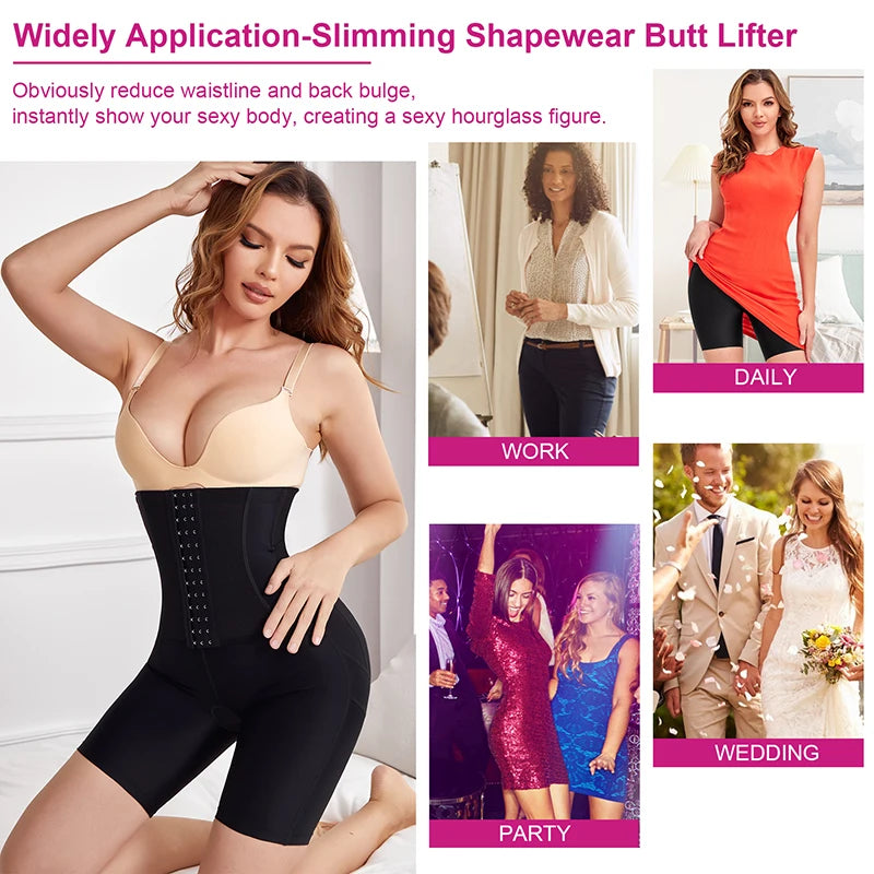 High-Waist Shapewear Panty – Tummy Control & Butt Lift