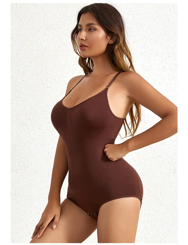 Seamless Shapewear Bodysuit – Tummy Control & Butt Lift