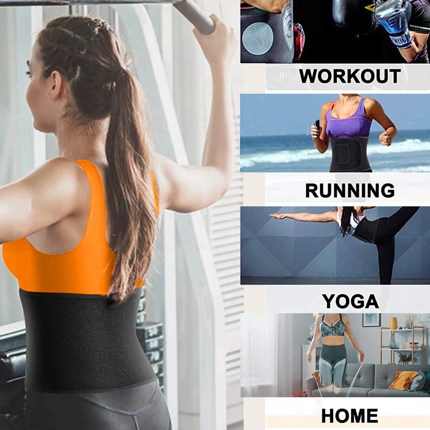 Waist Trainer Belt – Body Shaper for Men & Women