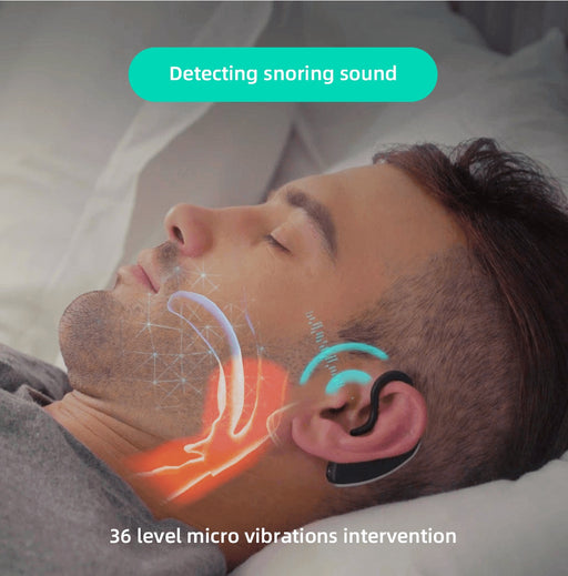 24H Bluetooth Anti-Snoring Device & Sleep Aid Earset