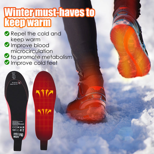 Rechargeable Heated Insoles for Men & Women